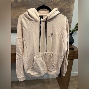 Pinko Men's Light Pink Hoodie